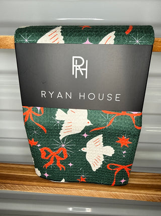 Ryan House Christmas Dove Tea Towels