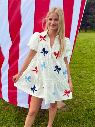 Stars, Stripes & Bows Dress