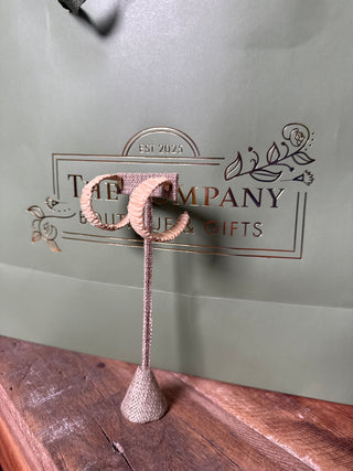 WW Raffia Hoop - Neutral