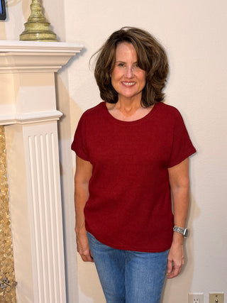 Autumn Ease Textured Top
