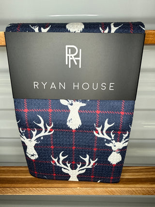 Ryan House Christmas Reindeer Tea Towel