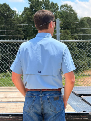 Ag Gear Haybaler Faded Denim SS