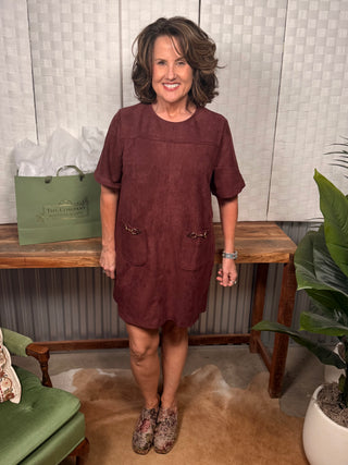 Merlot Pocket Dress
