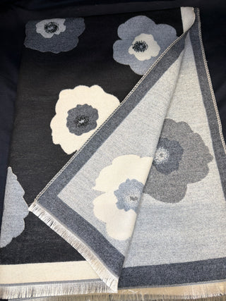 Floral Reversible Scarf