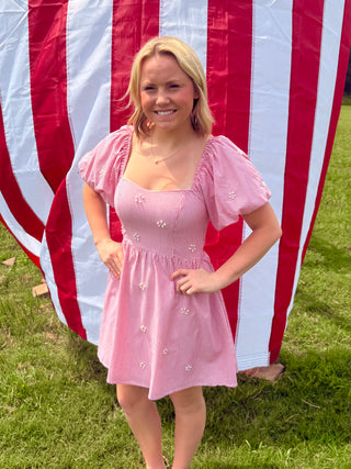 Candy Stripe Charm Dress