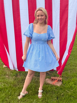 Candy Stripe Charm Dress