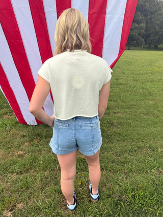 Stars, Stripes & Cozy Nights Sweater Top