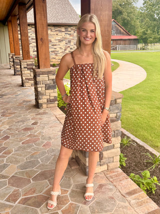 THML Sweet Polka Dot Dress