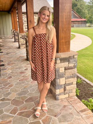 THML Sweet Polka Dot Dress