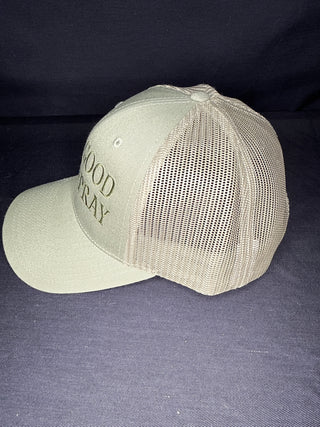 Olive Green "Its A Good Day to Pray" Summer Cap