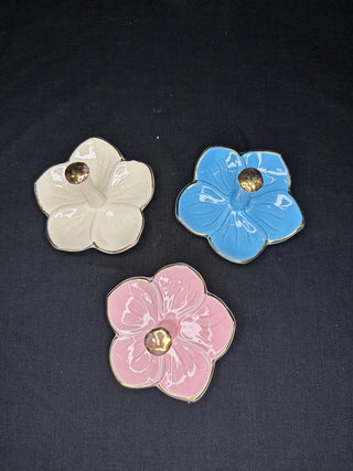 Flower Ceramic Ring Holder