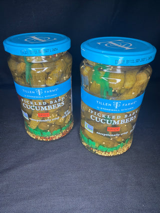 Stonewall Kitchen Spicy Pickled Baby Cucumbers