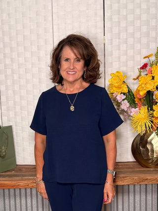 LiLI Sidonio Bow Back Blouse