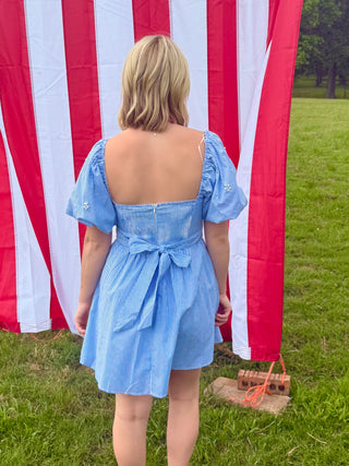 Candy Stripe Charm Dress
