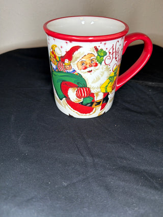 Retro Santa with Pack Coffee Mug