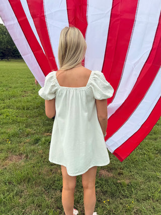 USA Denim Mini Dress
