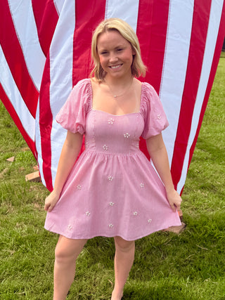 Candy Stripe Charm Dress