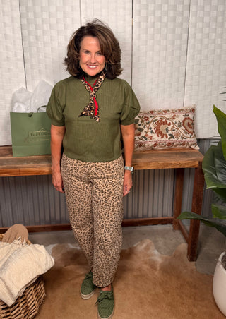 Wild Side Scarf Sweater