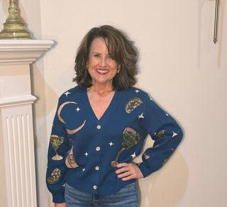 Queen of Sparkles Licensed Midnight Margarita Cardigan