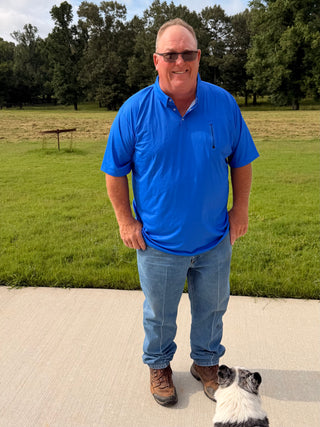 BCR Royal Blue Polo Shirt