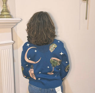 Queen of Sparkles Licensed Midnight Margarita Cardigan