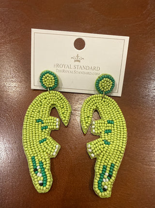 RS Alligator Beaded Earrings