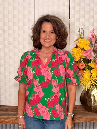 Jessica Orchid Reverie Pink Top