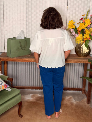 Kut Charlotte HR Wide Leg with Raw Hem