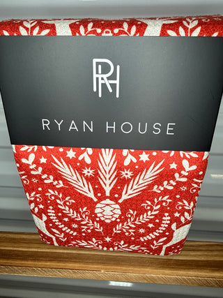 Ryan House Elegant Christmas Tea Towel