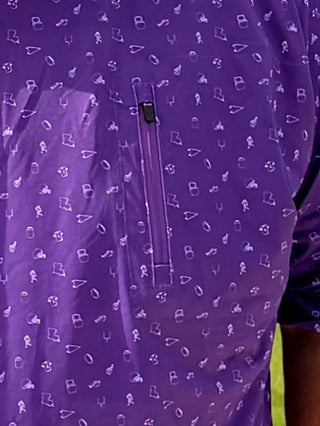 Purple Game Day Polo