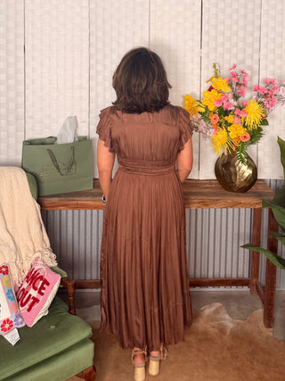 Current Air Flirty Pleated Dress