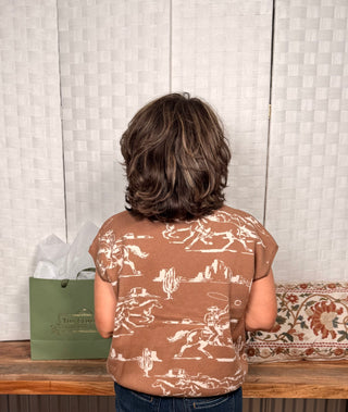 Western Days Sweater Vest