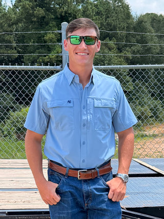 Ag Gear Haybaler Faded Denim SS