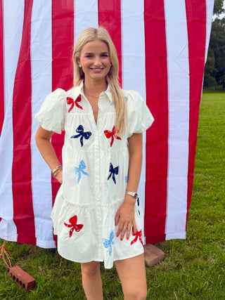Stars, Stripes & Bows Dress