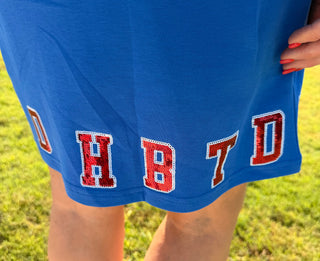 La Tech BC Club Dress with Bulldog