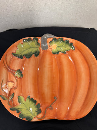 Harvest Morning Pumpkin Platter