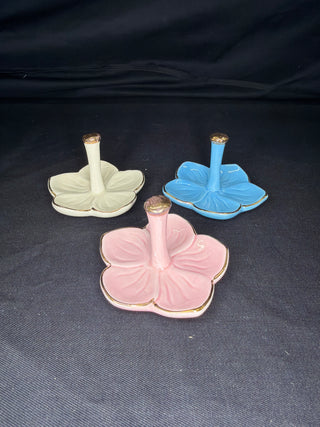 Flower Ceramic Ring Holder