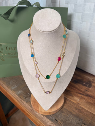 WW Scattered Stone Necklace