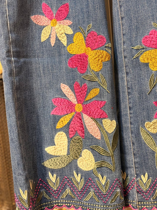 Easel Wildflower Wander Jeans