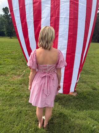 Candy Stripe Charm Dress