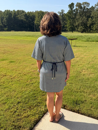 Entro Gameday Gingham Dress