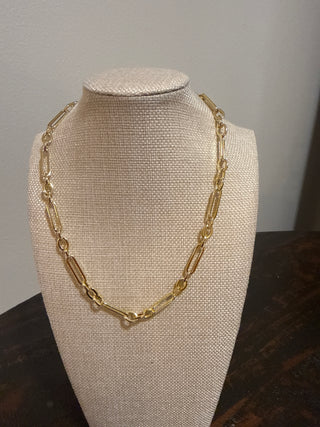 Splendid Iris Gold Plated Statement Collar Necklace