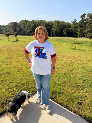Louisiana Tech Sparkle Logo T-Shirt
