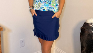 Aryeh Pleated Hem Skort