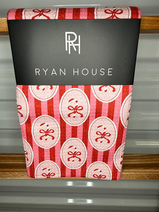 Ryan House Christmas Candy Cane Tea Towels