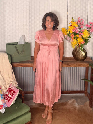 Current Air Flirty Pleated Dress