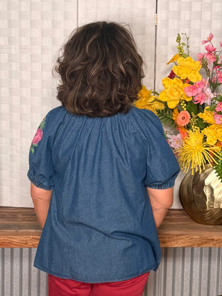Bloom and Stitch Denim Top