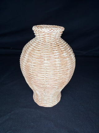 Basket Weave Pattern Vase