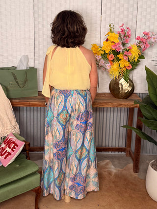 Umgee Coastal Paisley Breeze Pants