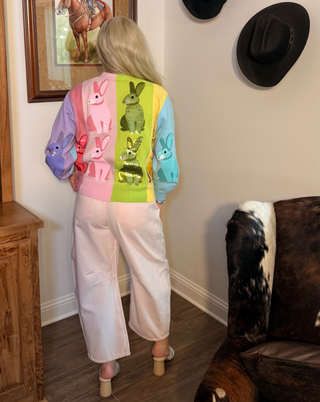 Peach Love Mineral Washed Pastel Mini Barrell Jeans